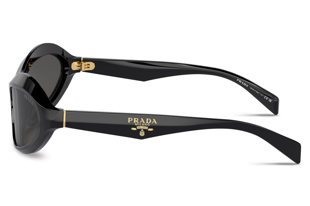 Prada - PR A20SF Sunglasses Black with Dark Grey Lenses (16K5S0)