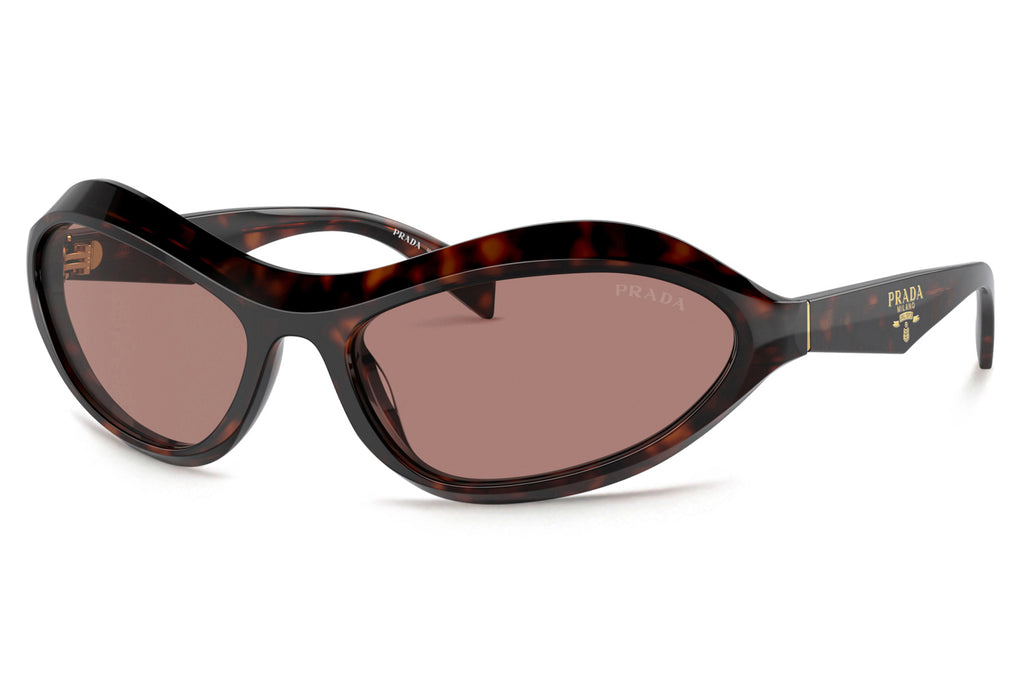 Prada - PR A20SF Sunglasses Root Tortoise with Light Brown Lenses (17N10D)