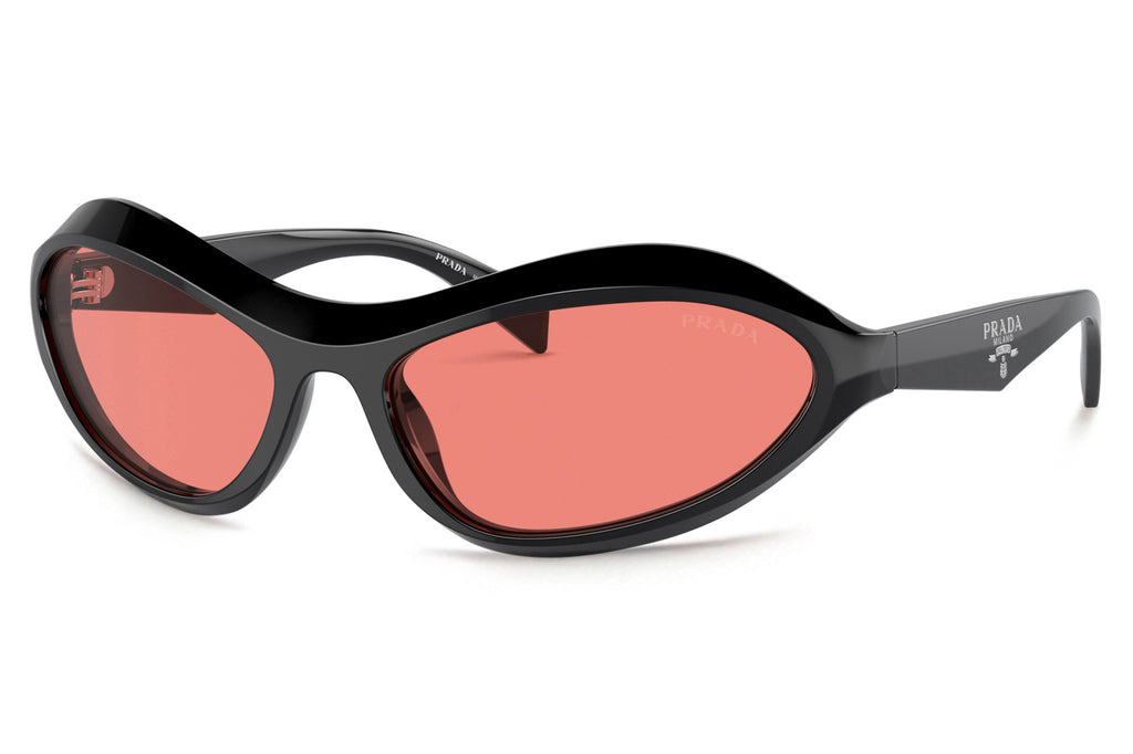 Prada - PR A20S Sunglasses Black with Pink Lenses (16K20B)