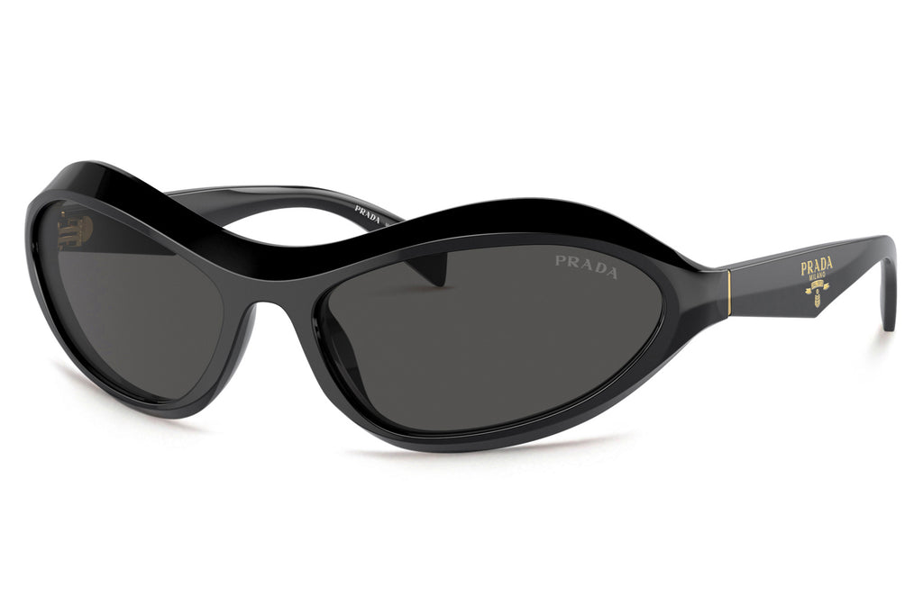 Prada - PR A20S Sunglasses Black with Dark Grey Lenses (16K5S0)