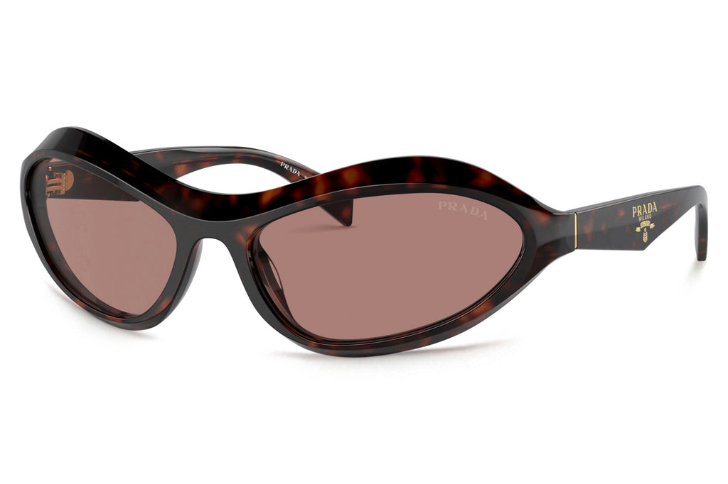 Prada - PR A20S Sunglasses Root Tortoise with Light Brown Lenses (17N10D)