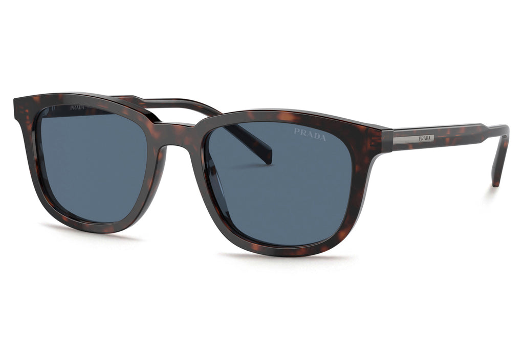 Prada - PR A21SF Sunglasses Radica Tortoise with Dark Blue Lenses (17N06A)