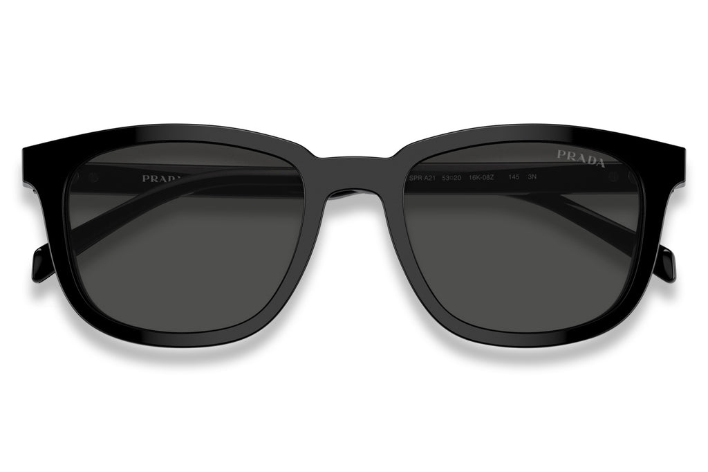 Prada - PR A21S Sunglasses Black with Dark Grey Lenses (16K08Z)
