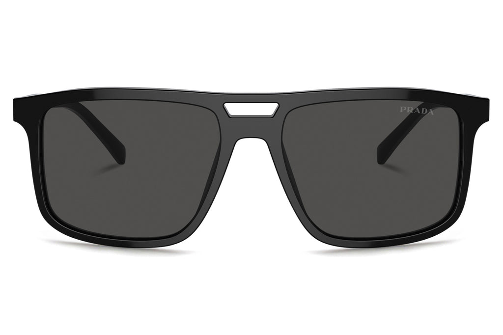 Prada - PR A22SF Sunglasses Black with Dark Grey Lenses (16K08Z)