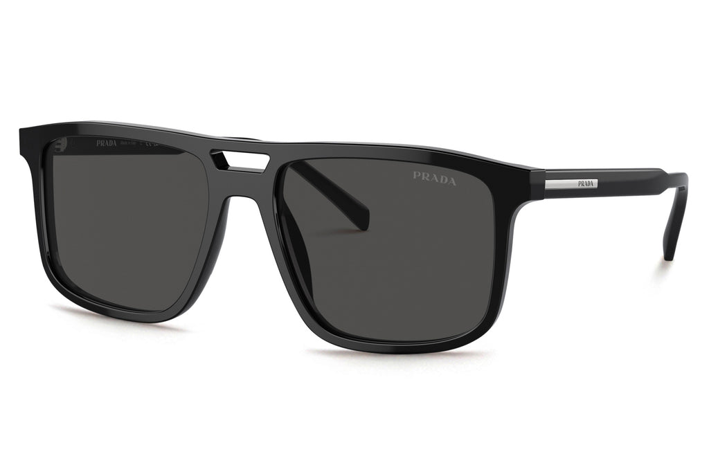 Prada - PR A22SF Sunglasses Black with Dark Grey Lenses (16K08Z)