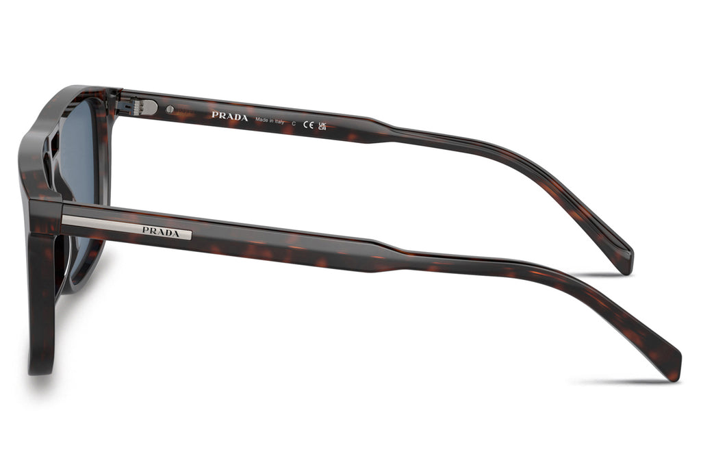 Prada - PR A22SF Sunglasses Radica Tortoise with Dark Blue Lenses (17N06A)