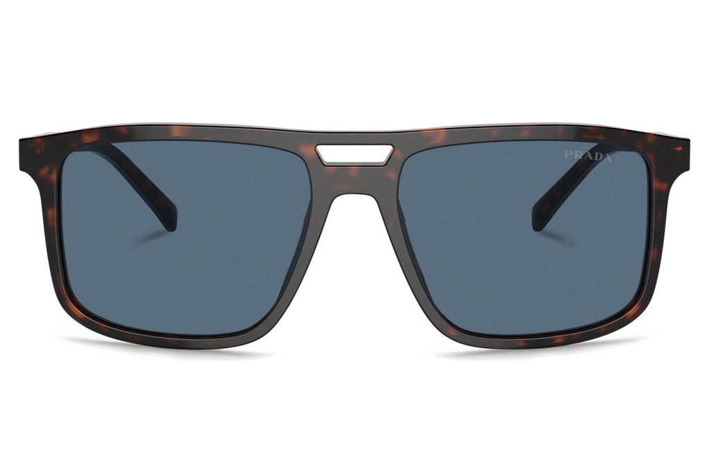 Prada - PR A22S Sunglasses Radica Tortoise with Dark Blue Lenses (17N06A)