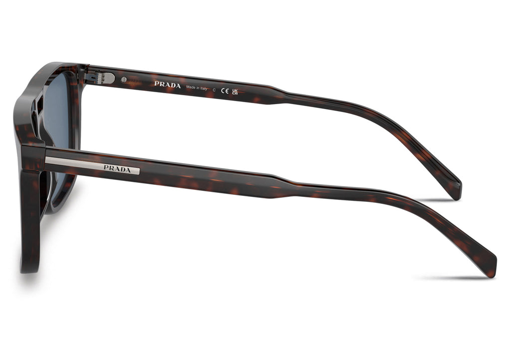 Prada - PR A22S Sunglasses Radica Tortoise with Dark Blue Lenses (17N06A)