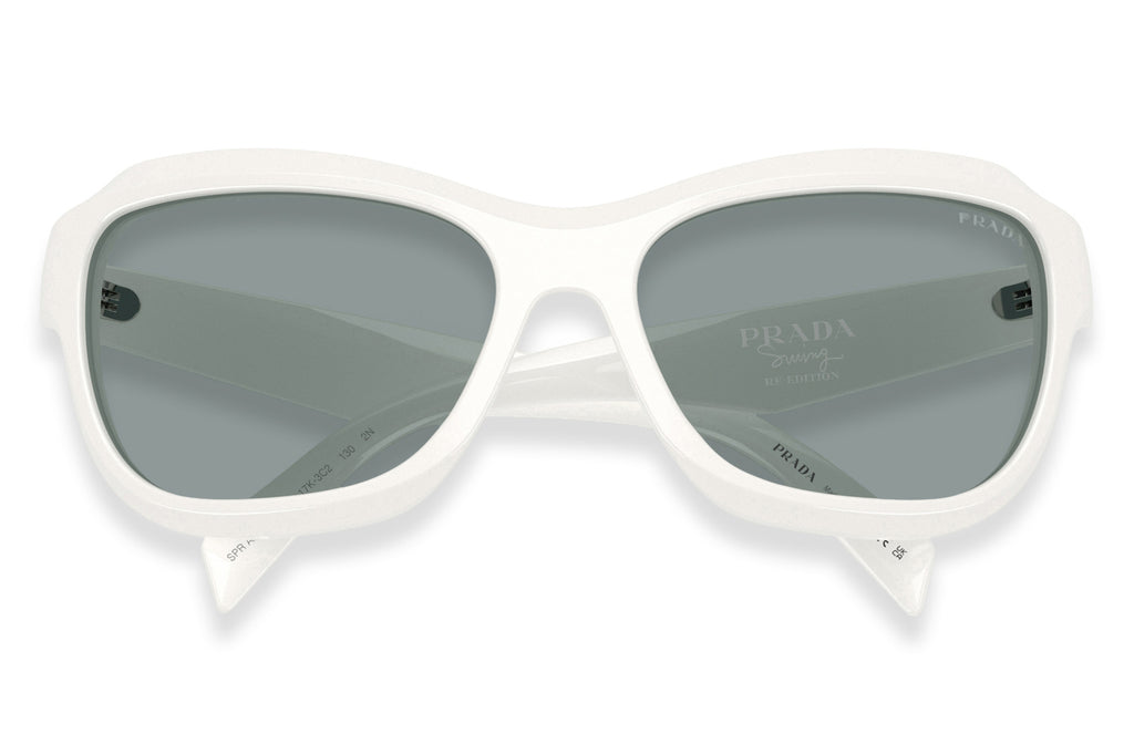 Prada - PR A27S Sunglasses Talc with Dark Grey Lenses (17K3C2)