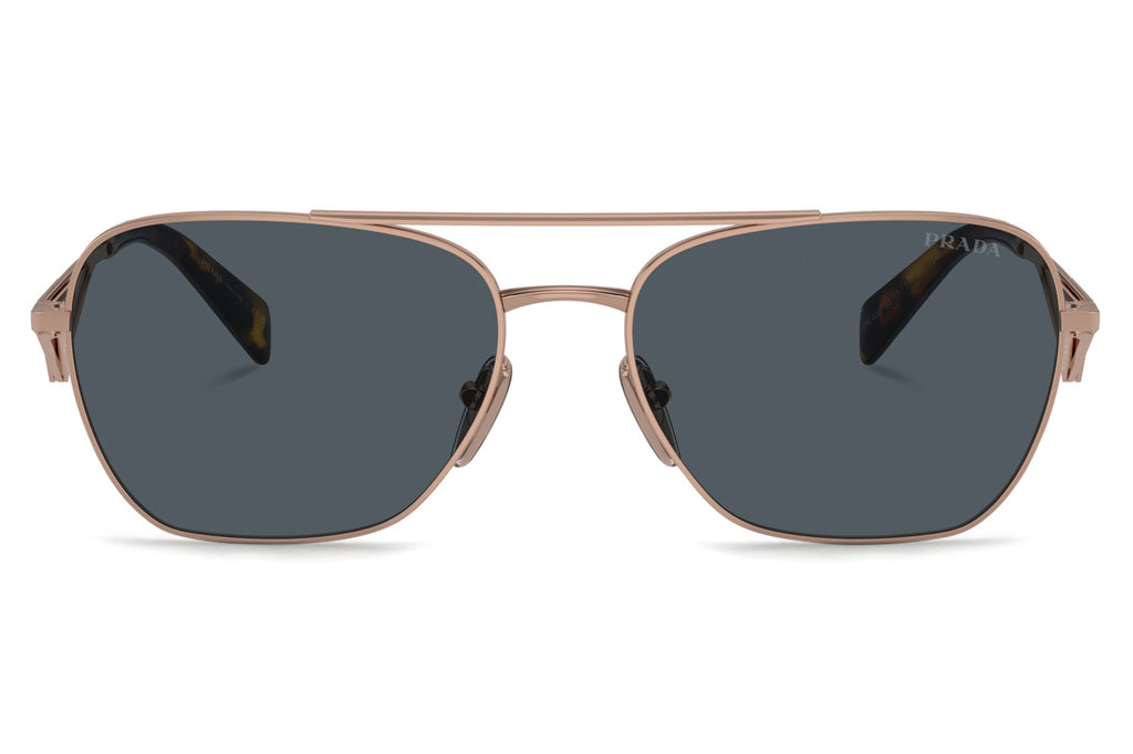 Prada - PR A50S Sunglasses Rose Gold with Dark Grey Lenses (SVF09T)