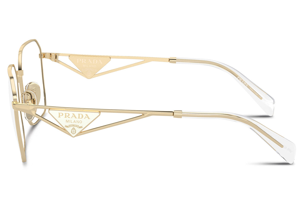 Prada - PR A51V Eyeglasses Pale Gold (ZVN1O1)