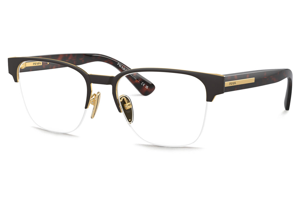 Prada - PR A52V Eyeglasses Matte Brown (01U1O1)