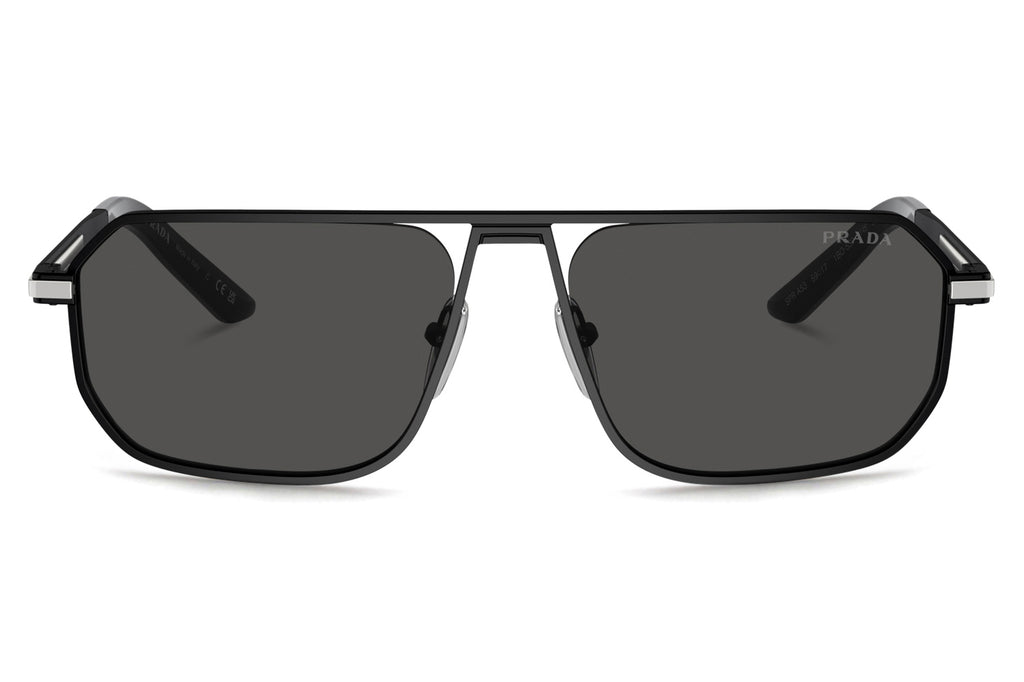 Prada - PR A53S Sunglasses Matte Black with Dark Grey Lenses (1BO5S0)