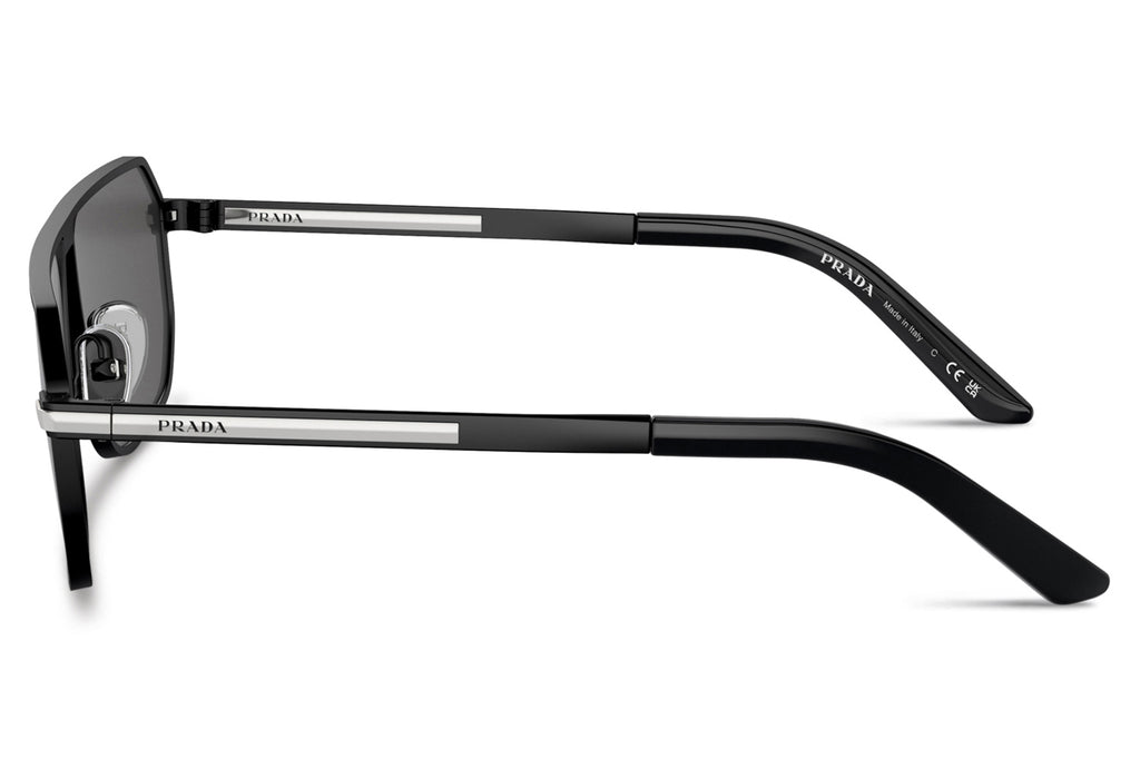 Prada - PR A53S Sunglasses Matte Black with Dark Grey Lenses (1BO5S0)