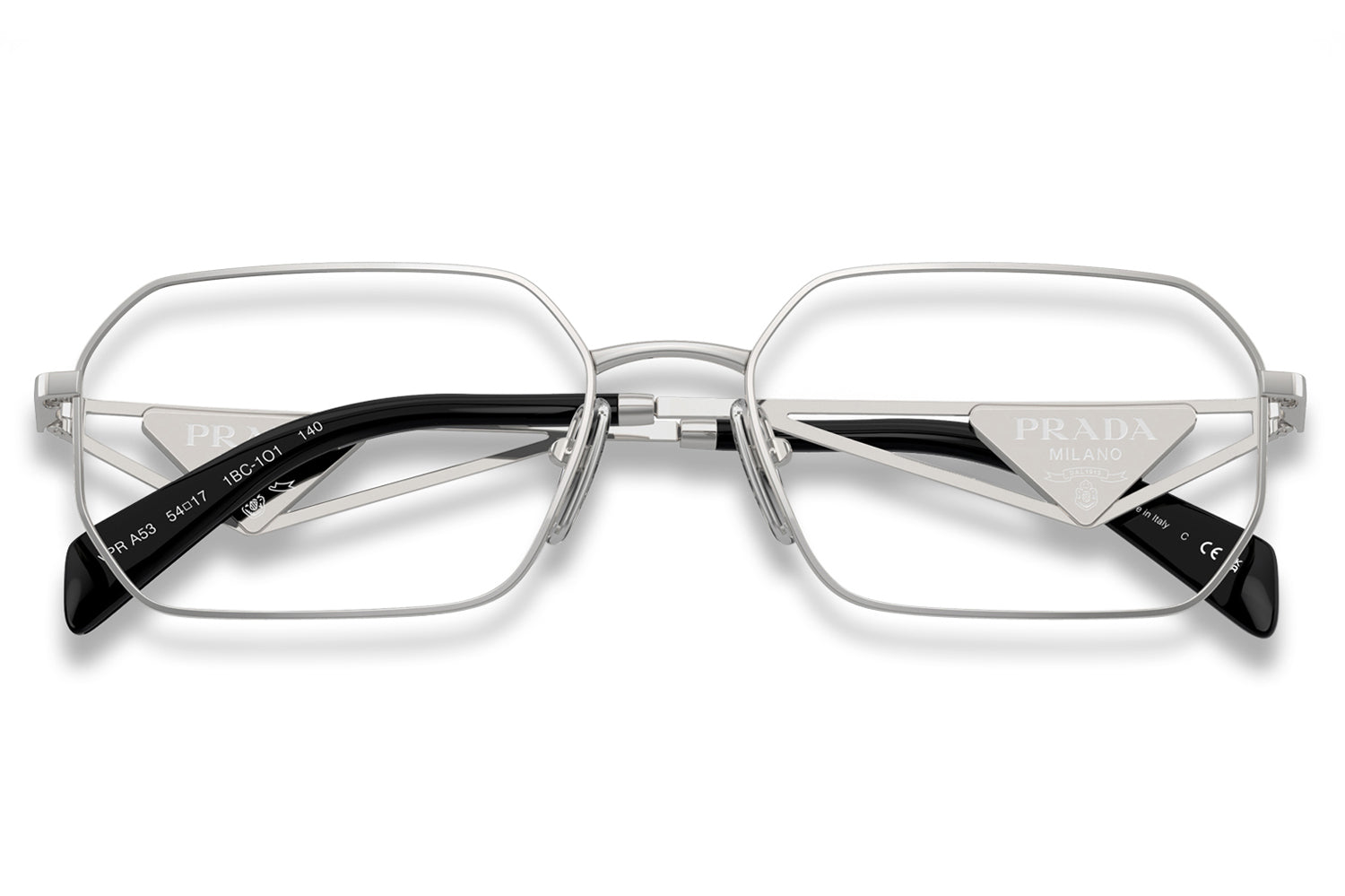 Prada® - PR A53V | Rectangle Metal Optical