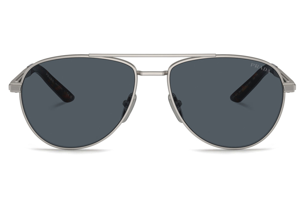 Prada - PR A54S Sunglasses Matte Gunmetal with Dark Grey Lenses (7CQ09T)