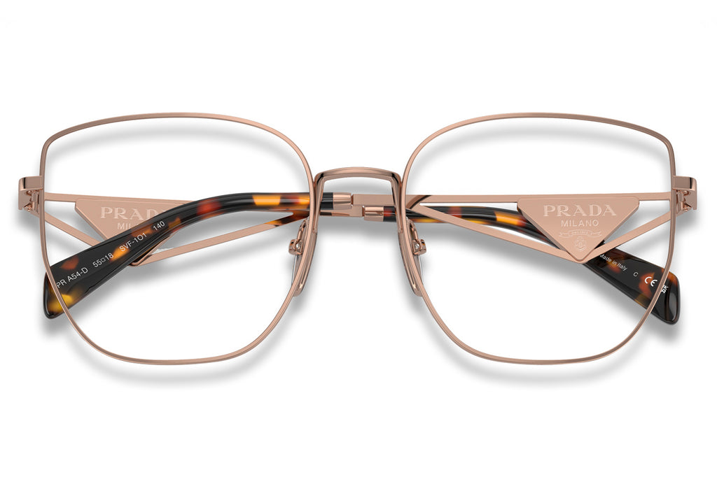 Prada - PR A54VD (Low Bridge Fit) Eyeglasses Rose Gold (SVF1O1)