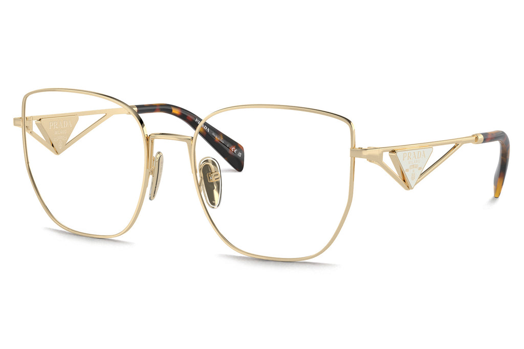 Prada - PR A54VD (Low Bridge Fit) Eyeglasses Pale Gold (ZVN1O1)