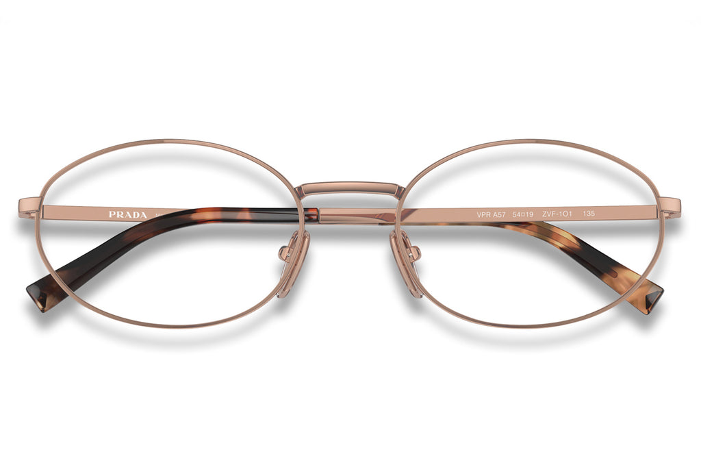 Prada - PR A57V Eyeglasses Rose Gold (ZVF1O1)
