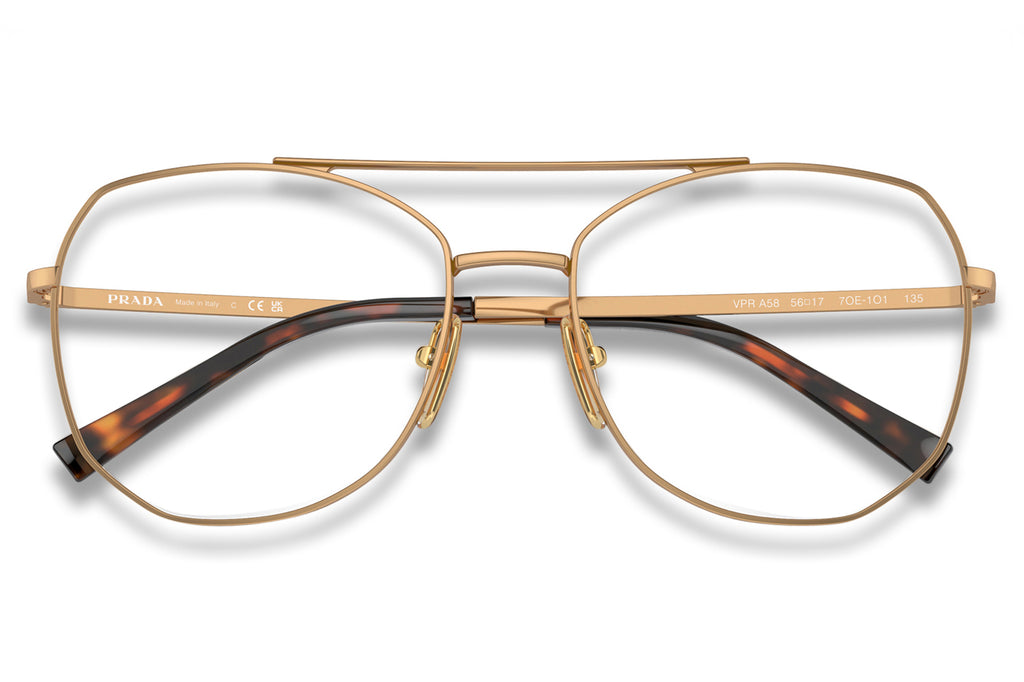 Prada - PR A58V Eyeglasses Brass (7OE1O1)