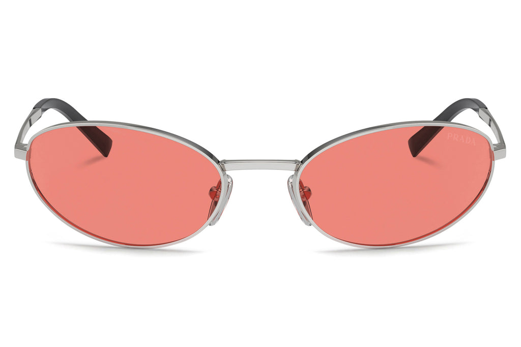 Prada - PR A59S Sunglasses Silver with Pink Lenses (1BC20B)