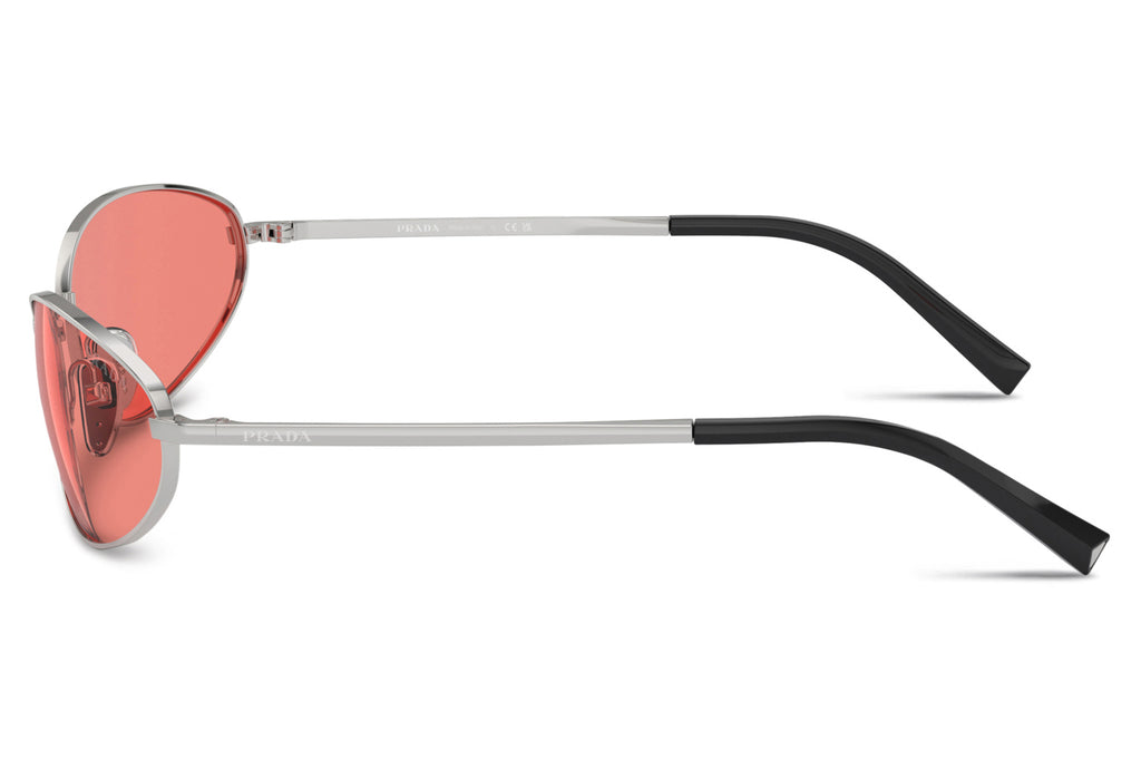 Prada - PR A59S Sunglasses Silver with Pink Lenses (1BC20B)