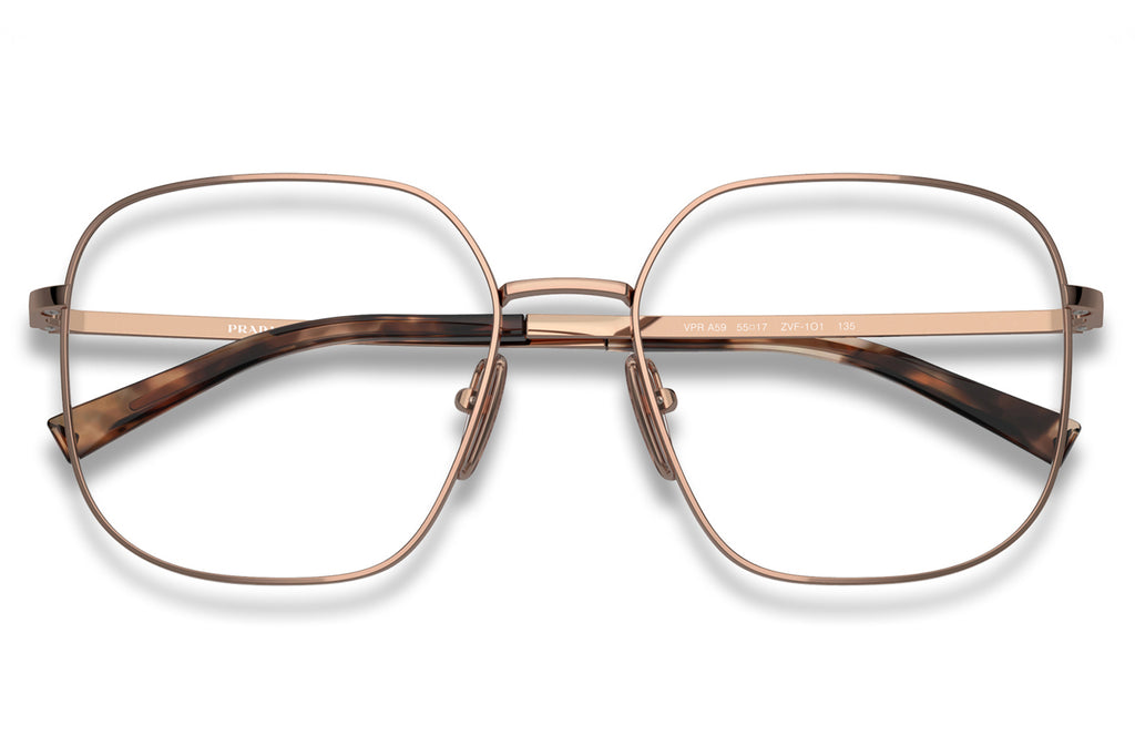 Prada - PR A59V Eyeglasses Rose Gold (ZVF1O1)