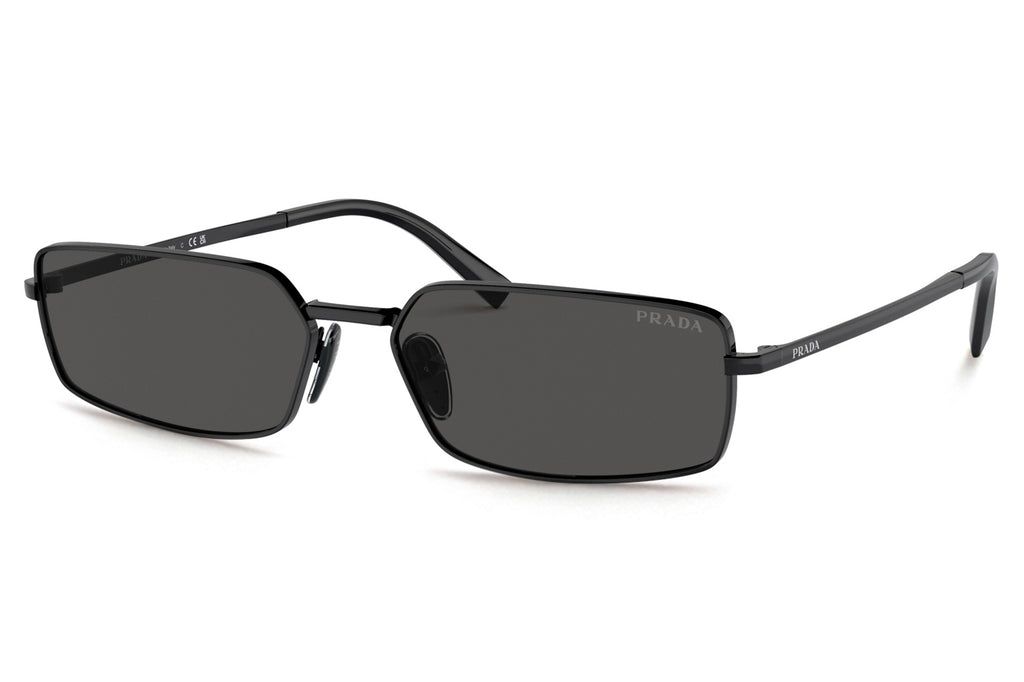 Prada - PR A60S Sunglasses Black with Dark Grey Lenses (1AB5S0)