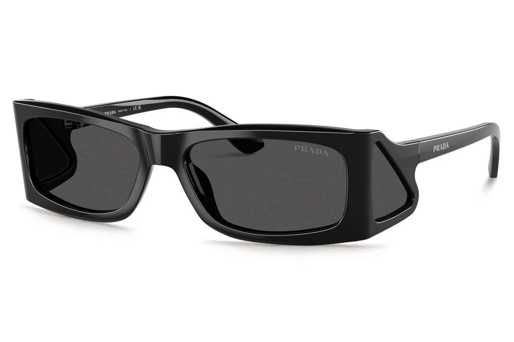 Prada - PR B03S Sunglasses Black with Dark Grey Lenses (1AB5S0)