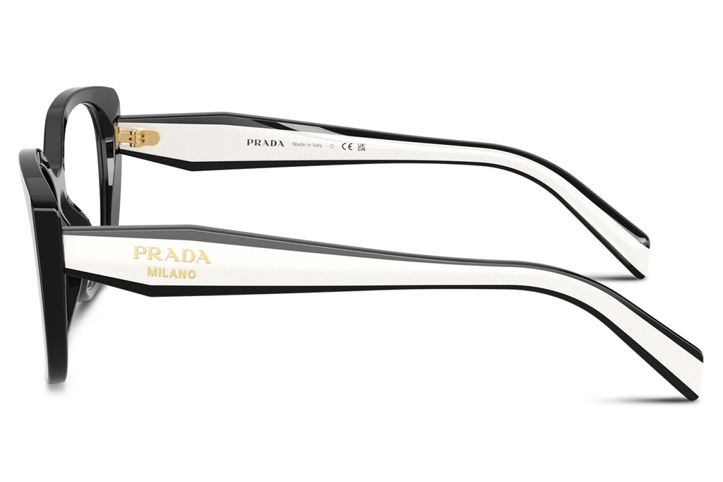 Prada - PR B04VF (Low Bridge Fit) Eyeglasses Black (16K1O1)