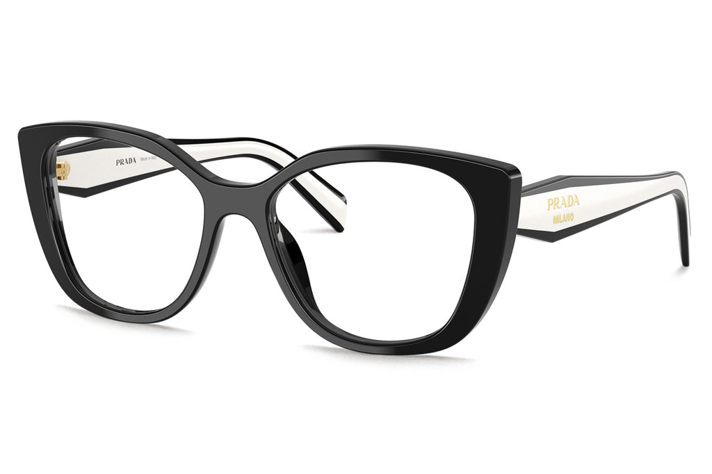 Prada - PR B04VF (Low Bridge Fit) Eyeglasses Black (16K1O1)