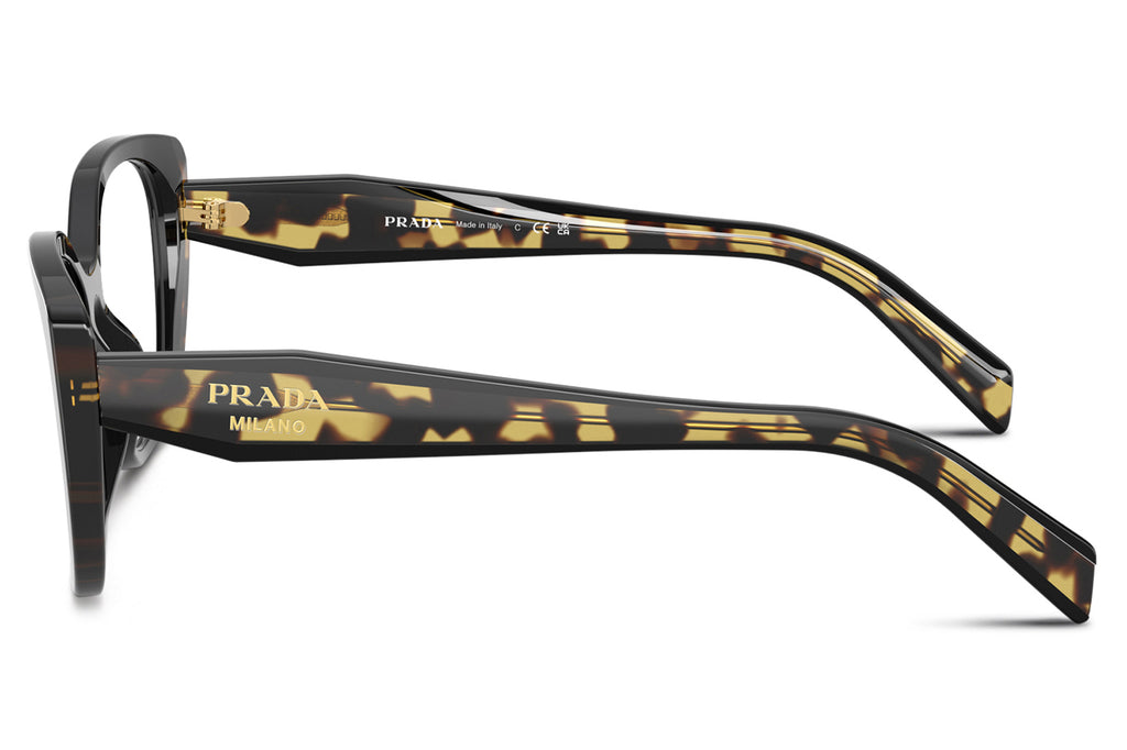 Prada - PR B04VF (Low Bridge Fit) Eyeglasses Black/Medium Tortoise (3891O1)