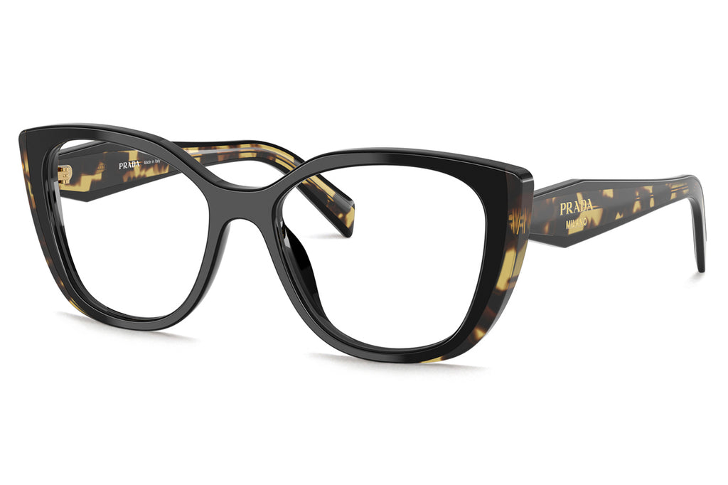 Prada - PR B04VF (Low Bridge Fit) Eyeglasses Black/Medium Tortoise (3891O1)