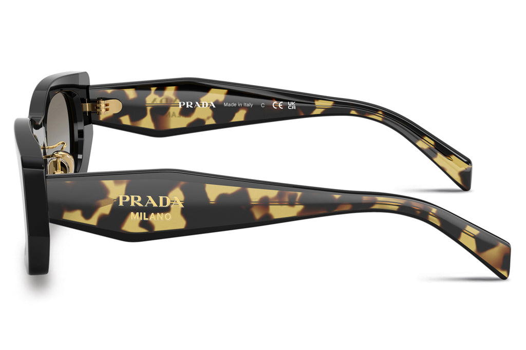 Prada - PR B05SF Sunglasses Black with Grey Gradient Lenses (3890A7)