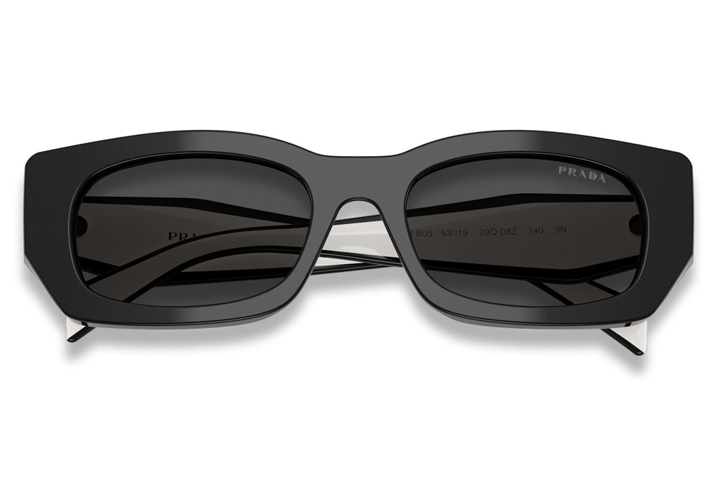 Prada - PR B05S Sunglasses Black with Dark Grey Lenses (09Q08Z)