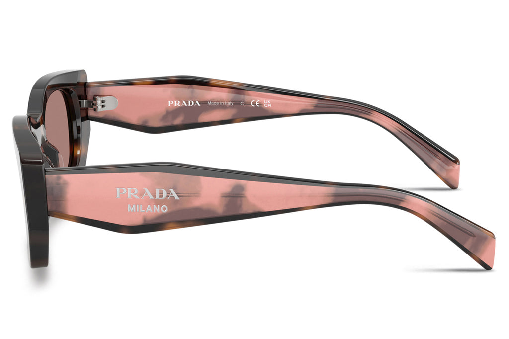 Prada - PR B05S Sunglasses Mauve Tortoise with Light Brown Lenses (23A60B)
