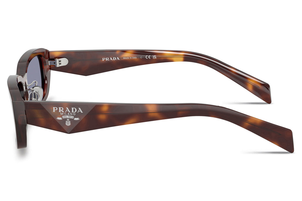 Prada - PR B06SF Sunglasses Classic Tortoise with Grey Lenses (15W03N)