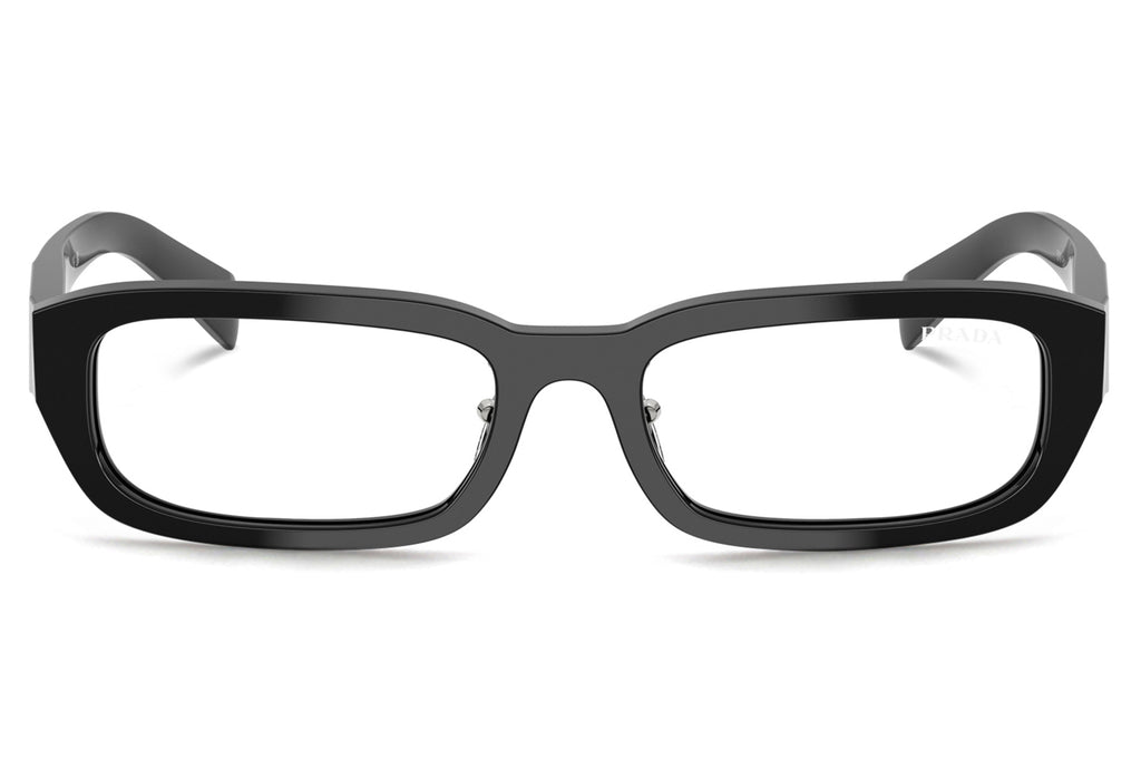 Prada - PR B06SF Sunglasses Black with Clear Blue-Violet Light Filter Lenses (16K08N)