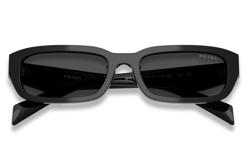 Prada - PR B06SF Sunglasses Black with Dark Grey Lenses (16K08Z)