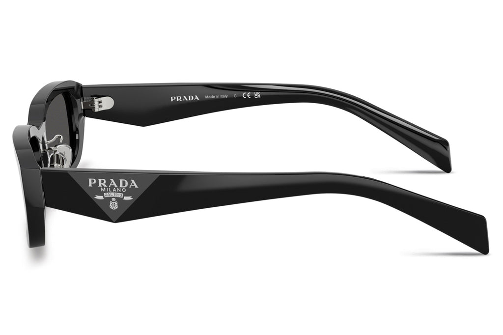Prada - PR B06SF Sunglasses Black with Dark Grey Lenses (16K08Z)