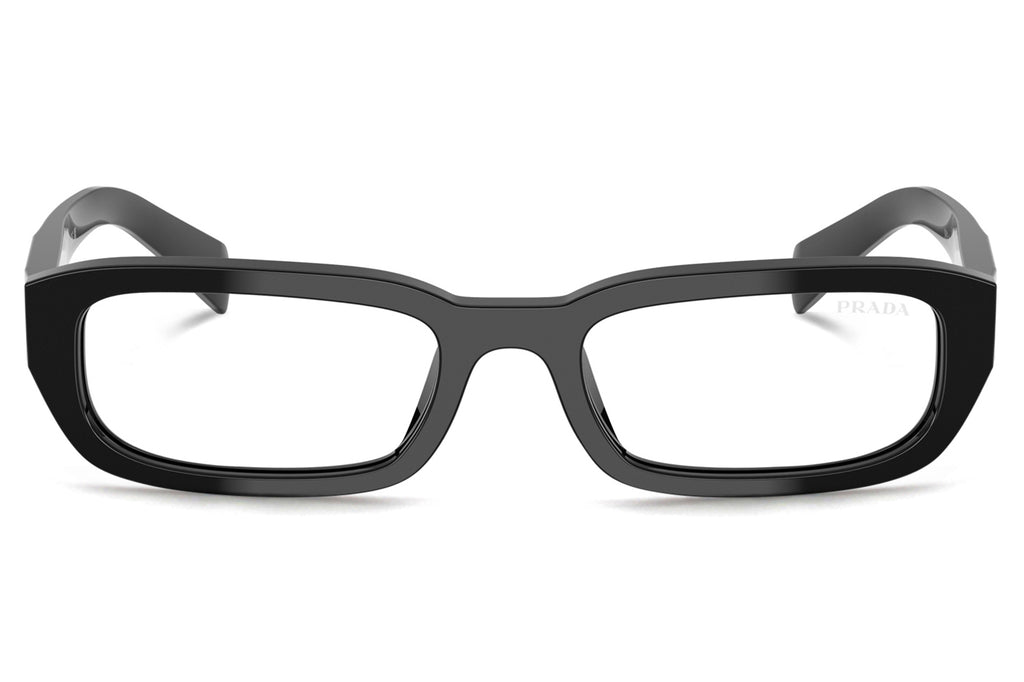 Prada - PR B06S Sunglasses Black with Clear Blue-Violet Light Filter Lenses (16K08N)