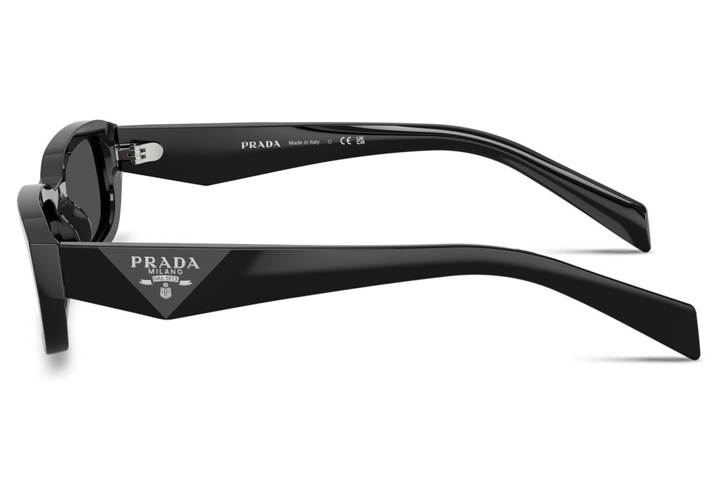 Prada - PR B06S Sunglasses Black with Dark Grey Lenses (16K08Z)