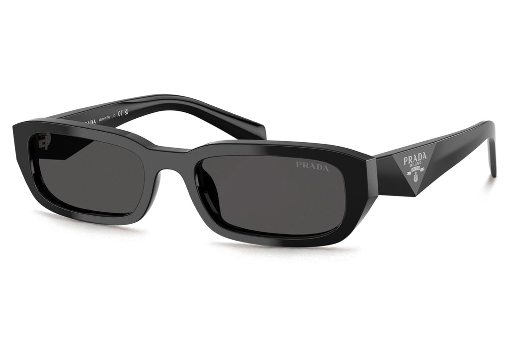 Prada - PR B06S Sunglasses Black with Dark Grey Lenses (16K08Z)