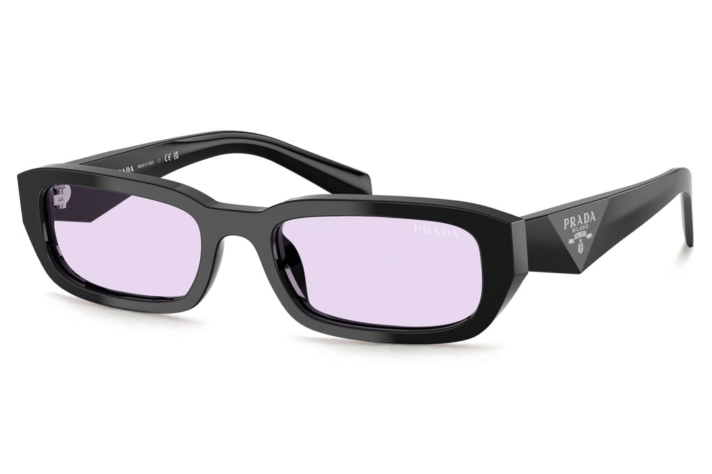 Prada - PR B06S Sunglasses Black with Violet Lenses (16K40J)