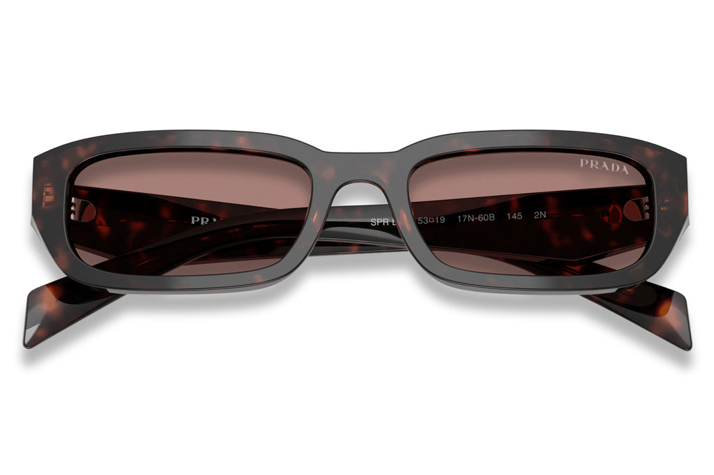 Prada - PR B06S Sunglasses Root Tortoise with Light Brown Lenses (17N60B)