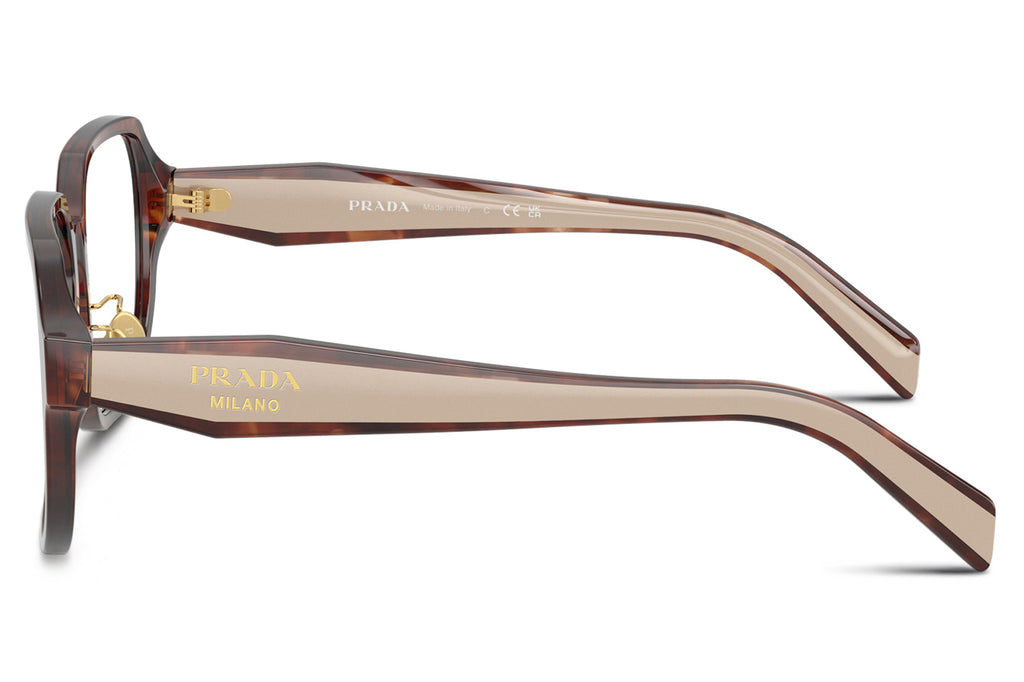 Prada - PR B07VD (Low Bridge Fit) Eyeglasses Havana Caramel (07R1O1)