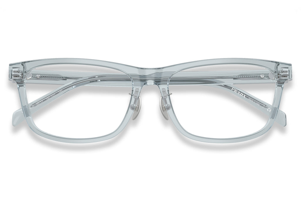 Prada - PR B08VD (Low Bridge Fit) Eyeglasses Transparent Blue (19T1O1)