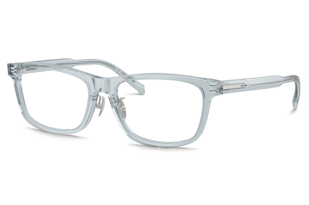 Prada - PR B08VD (Low Bridge Fit) Eyeglasses Transparent Blue (19T1O1)