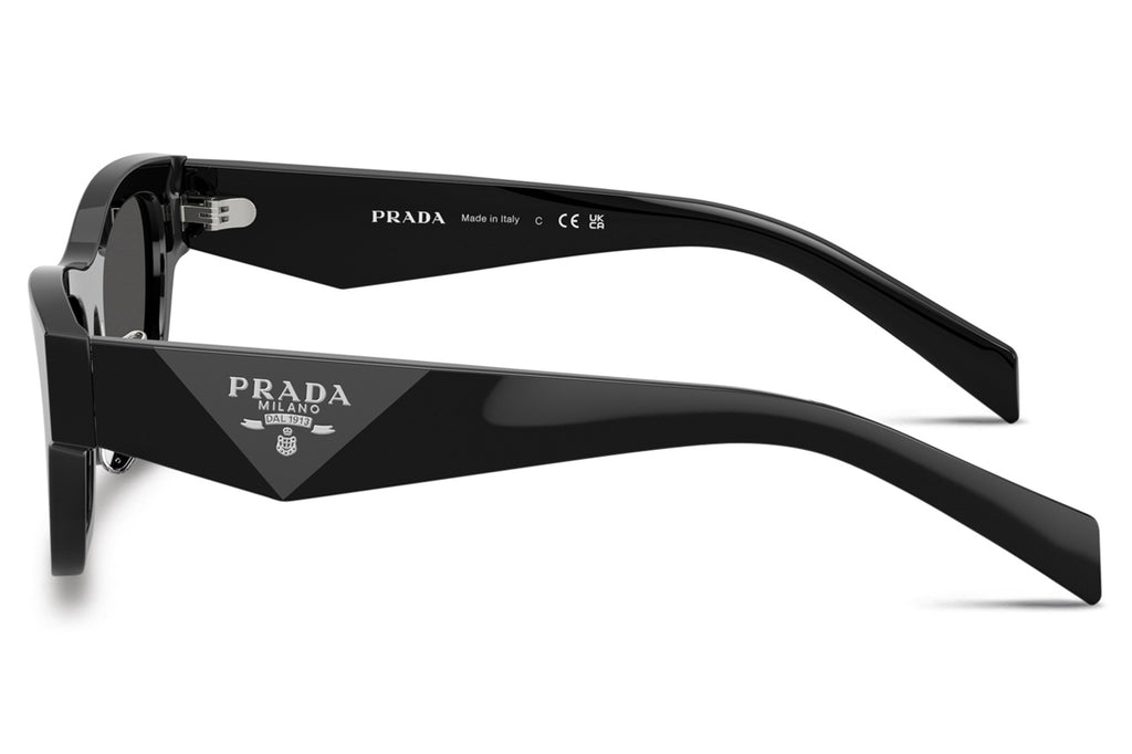 Prada - PR B09SF Sunglasses Black with Dark Grey Lenses (16K08Z)