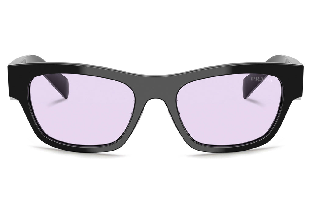 Prada - PR B09SF Sunglasses Black with Violet Lenses (16K40J)